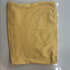 yellow tube top